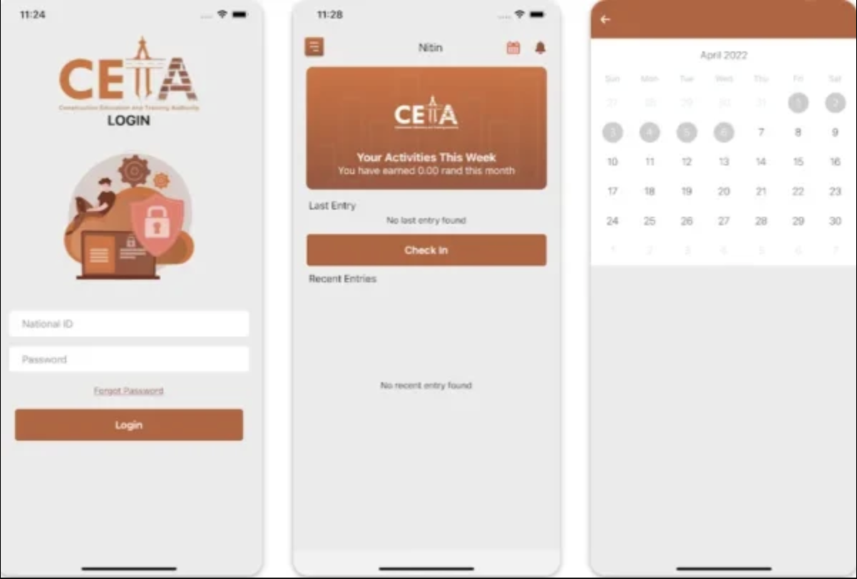 Ceta Biometrics app preview