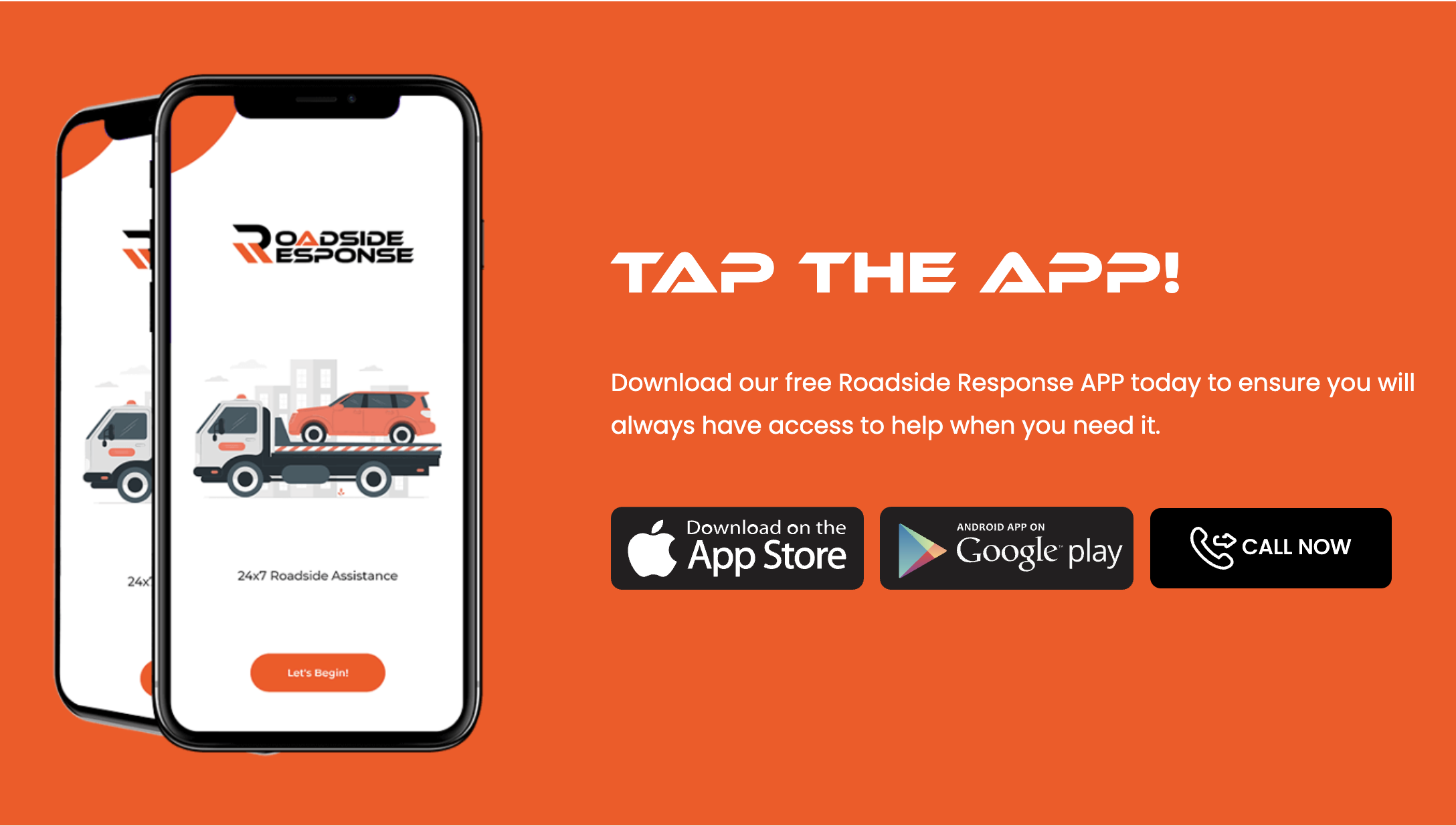 Roadside Response app preview
